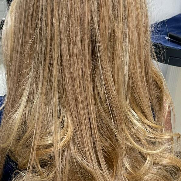 Custom Human Hair Hand Tied Form Fitted to Client.  Color Highlights to Spec.  Medical wig cranial prosthesis